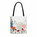 Dobbelsidig Vår Blomster Print Tote Bag (veske)
