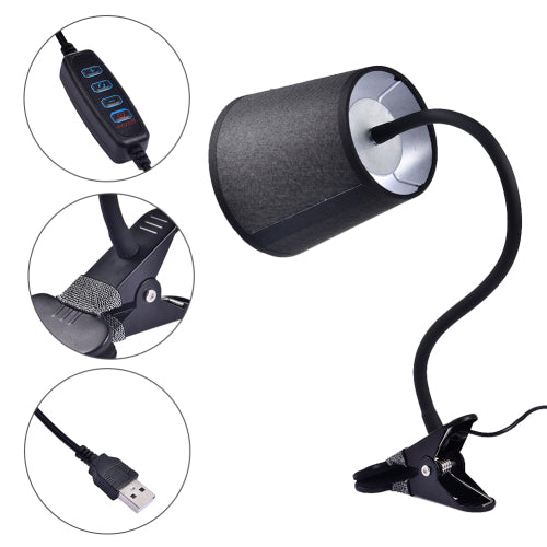 USB Desk Lamp Energy Saving Safe 10 Brightness 3 Colors Temperature